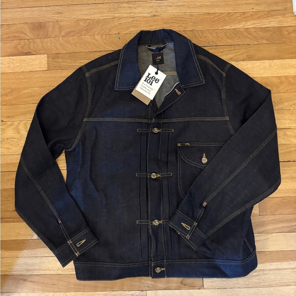 NWT LEE 101 Cowboy Jacket, L97KNM41, Size Large